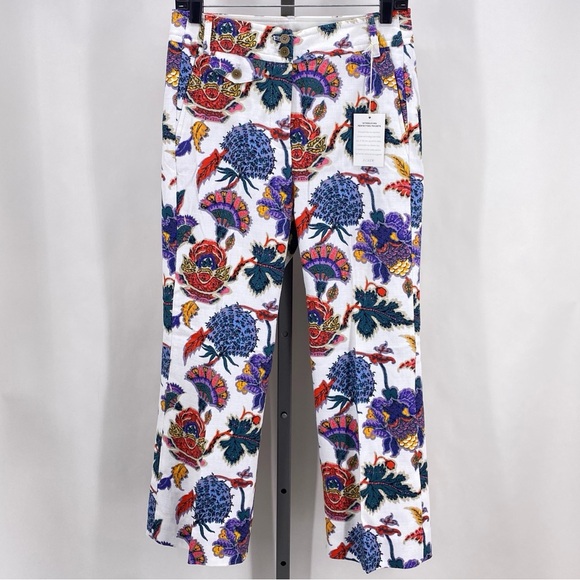 J. Crew Pants - NWT J. Crew multicolored floral pants